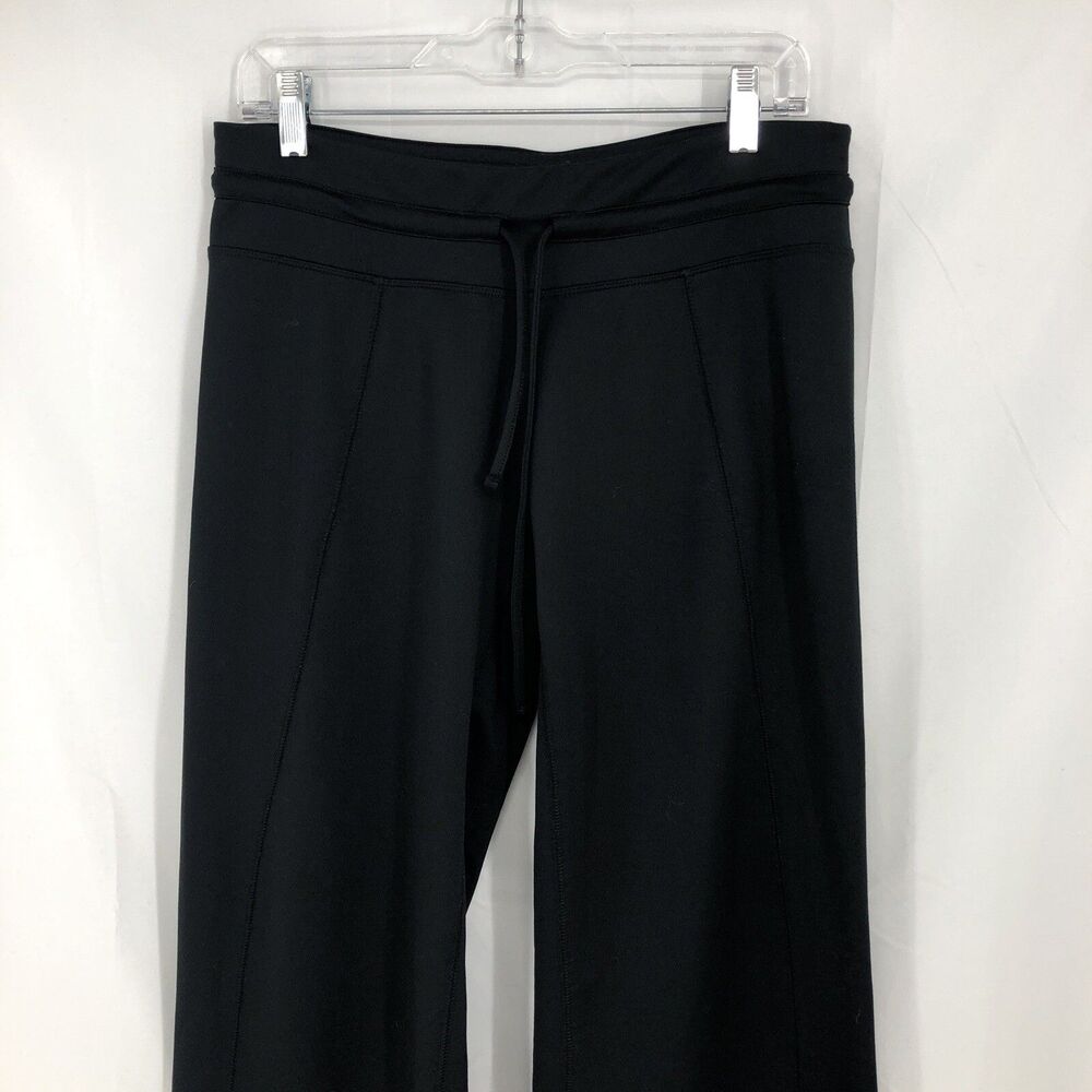 Nike Womens Fit Dry Loose Fit Black Yoga Pants 227505 Small (4-6)